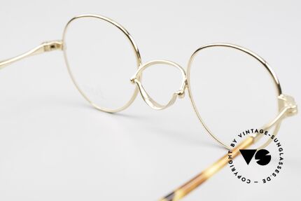 Lunor Swing A 32 Panto Brille Schwing Steg Vergoldet, Größe: small, Passend für Herren und Damen Lunor Swing A 32 Panto Brille Schwing Steg Vergoldet, Größe: small, Passend für Herren und Damen