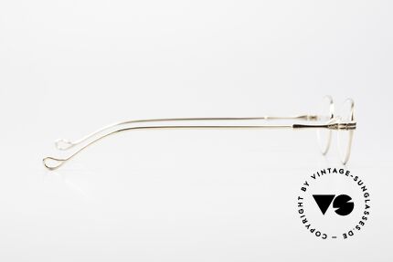 Lunor II 03 Kleine 90er Brille Vergoldet, GP = GOLD Plated; Unisex-Modell (Damen & Herren), Passend für Herren und Damen
