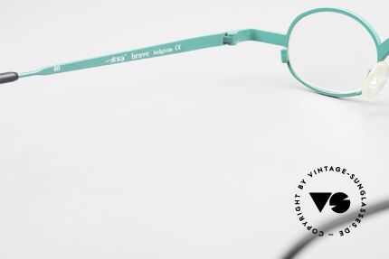 Theo Belgium Brave Ovale Vintage DesignerBrille, sozusagen: eine Designer-Brille mit Symbol-Charakter, Passend für Herren und Damen