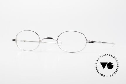 Lunor I 08 Telescopic Vintage Brille Platin Plattiert Details