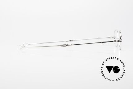 Lunor I 08 Telescopic Vintage Brille Platin Plattiert, Größe: small, Passend für Herren und Damen