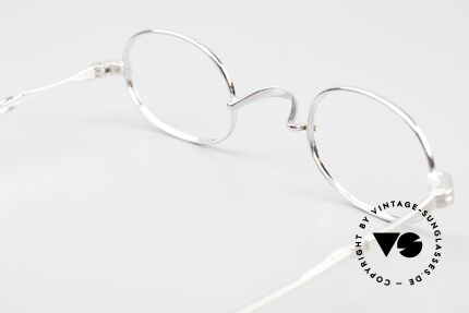 Lunor I 08 Telescopic Vintage Brille Platin Plattiert, Größe: small, Passend für Herren und Damen