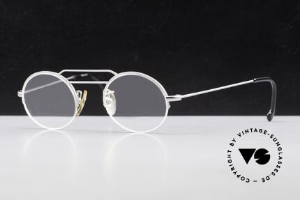 W Proksch's M5/8 90er Halb Randlos Mattsilber Details