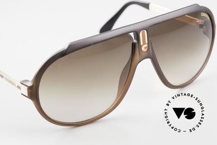 Carrera 5512 80er Don Johnson Sonnenbrille, ungetragenes Modell mit orig. Carrera Gläsern (100% UV), Passend für Herren
