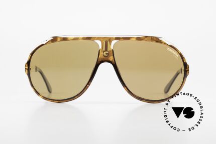 Carrera 5512 Polarisierende UltraPol Gläser, berühmte Filmsonnenbrille von 1984 (echter Klassiker), Passend für Herren