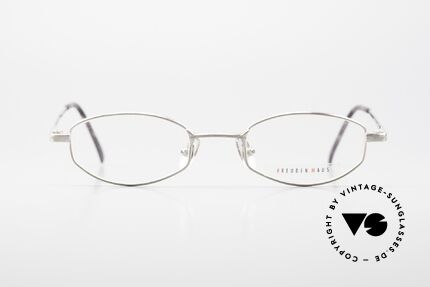 Freudenhaus Ita Titanbrille mit Sonnen Clip, Größe: medium, Passend für Herren und Damen