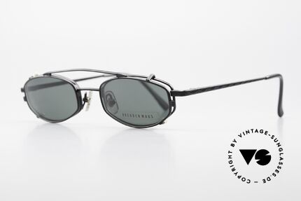 Freudenhaus Ita Titaniumbrille Mit SonnenClip, zeitlos und raffiniert gleichermaßen (100% Titanium), Passend für Herren und Damen