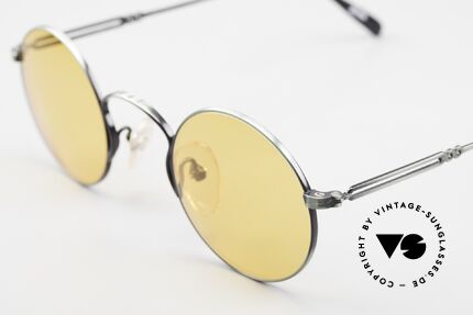 Jean Paul Gaultier 55-0172 Runde 90er Vintage Brille, unbenutzt (wie alle unsere vintage Gaultier Brillen), Passend für Herren und Damen