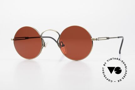 Jean Paul Gaultier 55-0172 Designer Sonnenbrille 3D Rot Details