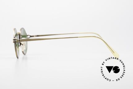 Jean Paul Gaultier 55-3171 Runde 90er JPG Sonnenbrille, ungetragen (wie alle unsere alten J.P. Gaultier Brillen), Passend für Herren und Damen