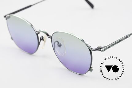 Jean Paul Gaultier 55-0171 90er Panto Style Sonnenbrille, unbenutzt (wie alle unsere vintage Gaultier Brillen), Passend für Herren