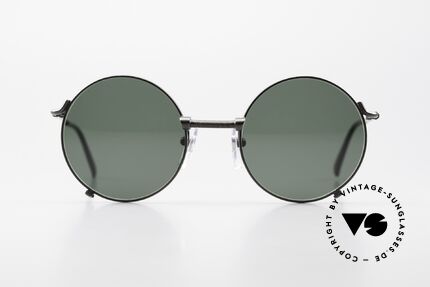 Jean Paul Gaultier 55-7162 Runde Vintage Sonnenbrille, runde Sonnenbrille in Top-Qualität (aus Japan), Passend für Herren und Damen