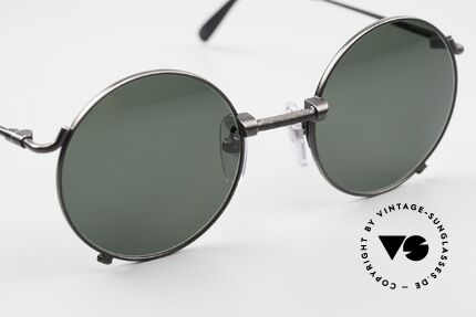 Jean Paul Gaultier 55-7162 Runde Vintage Sonnenbrille, KEINE Retro-Sonnenbrille, ein vintage Original, Passend für Herren und Damen