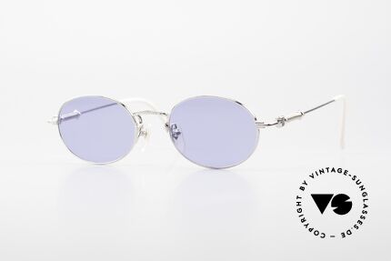 Jean Paul Gaultier 55-6101 Ovale JPG Designerbrille 90er, ovale J.P. Gaultier vintage Sonnenbrille von 1996, Passend für Herren und Damen
