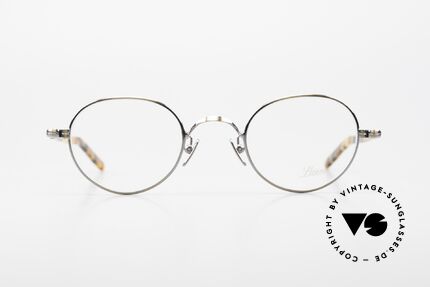 Lunor VA 108 Panto Brille Antik Gold, Lunor ist ehrliches Handwerk mit Liebe zum Detail, Passend für Herren und Damen