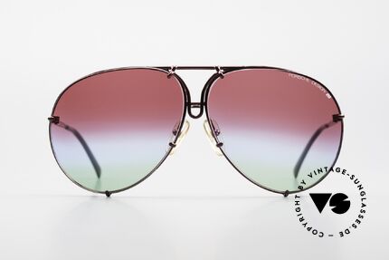 Porsche 5623 Sammlerbrille 80er Einzelstück, der legendäre Klassiker mit den wechselbaren Gläsern, Passend für Herren und Damen