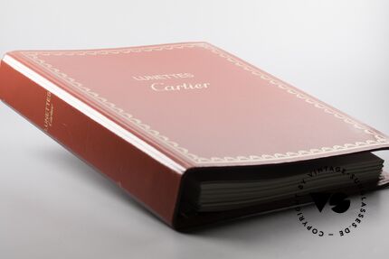 Cartier_ Catalog Katalog Cartier Lunettes, sehr altes Exemplar mit den ersten Serien, Passend für Herren und Damen