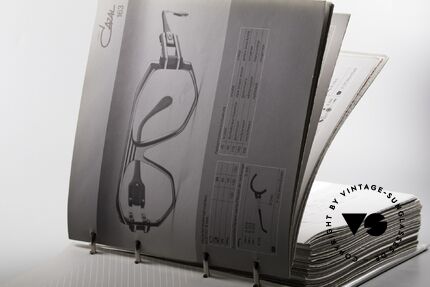 Cazal 0 Catalog Alter 80er 90er Cazal Katalog, ca. 500 Katalogseiten (3,0kg Gesamtgewicht), Passend für Herren und Damen