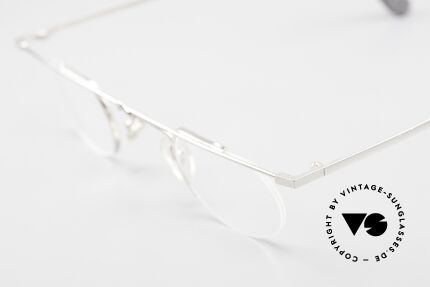 Kähler Kekko 15 90er Lesebrille Bauhaus Stil, ungetragenes Meisterstück mit orig. DEMO-Gläsern, Passend für Herren und Damen