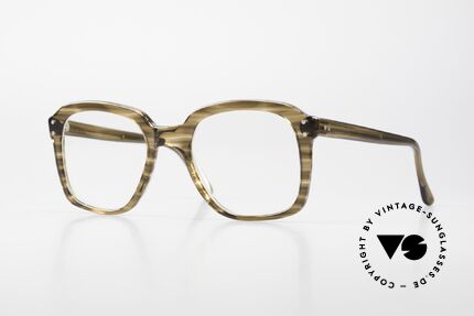 Metzler 449 Alte 70er Original Nerdbrille, alte orig. Metzler Brillenfassung aus den 70ern/80ern, Passend für Herren