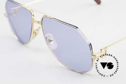 Cartier Vendome Santos - S Einzelstück Nylor Und Gold, dadurch wird die Brille leichter und sieht origineller aus, Passend für Herren