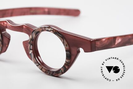 Vidocq Les Halles Runde Vintage Brille 1980er, einfach ein zauberhaftes Meisterstück; tolle Damenbrille, Passend für Damen