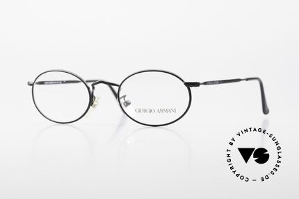 Giorgio Armani 131 Vintage Fassung Ovale Brille Details