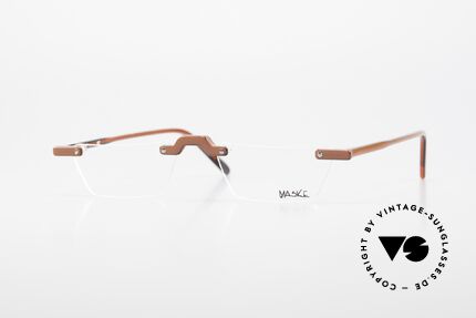 Design Maske Berlin Alpha 8 Alte 90er Designer LeseBrille, Design Maske Berlin: Brillen wie es sie noch nie gab, Passend für Herren und Damen