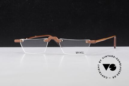 Design Maske Berlin Alpha 8 Alte 90er Designer LeseBrille, funktionale Lesebrille und Blickfang gleichermaßen, Passend für Herren und Damen