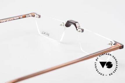 Design Maske Berlin Alpha 8 Alte 90er Designer LeseBrille, Größe: small, Passend für Herren und Damen