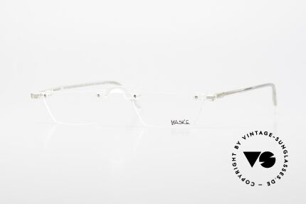 Design Maske Berlin Alpha 8 Alte 90er LeseBrille Unisex, ungetragenes, flippiges Einzelstück für Individualisten, Passend für Herren und Damen
