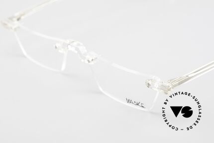 Design Maske Berlin Alpha 8 Alte 90er LeseBrille Unisex, die DEMO-Gläser sollten durch optische ersetzt werden, Passend für Herren und Damen