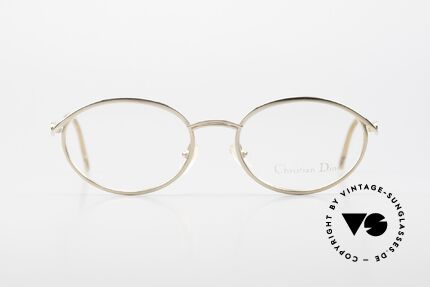 Christian Dior 2939 Damen Vintage Brille Vergoldet, feminines elegantes Design mit orig. Demogläsern, Passend für Damen