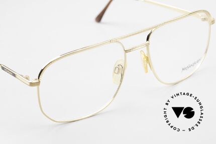 Yves Saint Laurent 4008 80er YSL Herren Brille Aviator, KEINE RETRObrille, sondern ein 80er ORIGINAL!, Passend für Herren