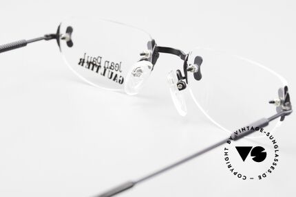 Jean Paul Gaultier 55-0174 Randlose 90er Designerbrille, Größe: medium, Passend für Herren und Damen