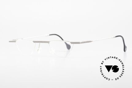 Passe Partout 09G 90er Lesebrille Bauhaus Stil, filigran ausgeklügelte Formen; schlichtweg mondän, Passend für Herren und Damen