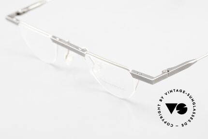 Passe Partout 09G 90er Lesebrille Bauhaus Stil, ausschließlich erstklassige Rahmen-Komponenten, Passend für Herren und Damen