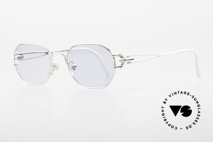 Jean Paul Gaultier 55-6106 90er JPG Designer Sonnenbrille, technische / mechanische Komponenten (typisch J.P.G), Passend für Herren und Damen