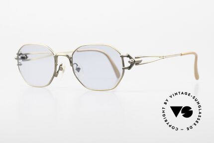 Jean Paul Gaultier 55-6106 Alte 90er Designer Sonnenbrille, technische / mechanische Komponenten (typisch J.P.G), Passend für Herren und Damen