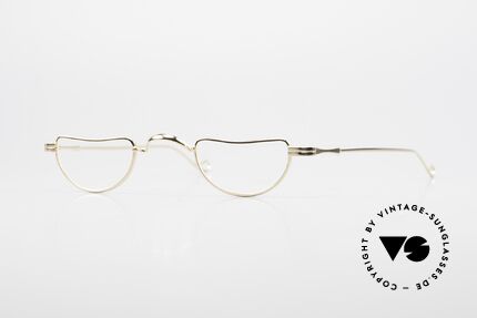 Lunor II 07 Unisex Lesebrille Vergoldet Details