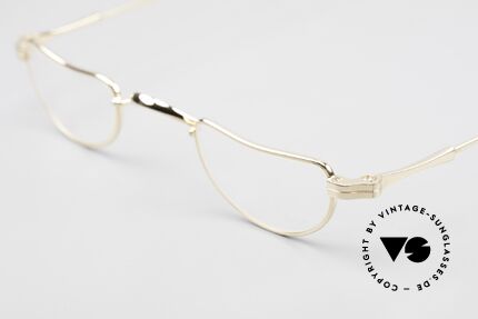 Lunor II 07 Unisex Lesebrille Vergoldet, deutsches Traditionsunternehmen; made in Germany, Passend für Herren und Damen