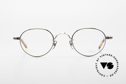 Lunor VA 107 Panto Stil Brille Antik Gold, Lunor ist ehrliches Handwerk mit Liebe zum Detail, Passend für Herren und Damen