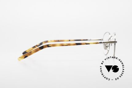 Lunor VA 107 Panto Stil Brille Antik Gold, ungetragen (wie alle unsere Lunor Brillenklassiker), Passend für Herren und Damen