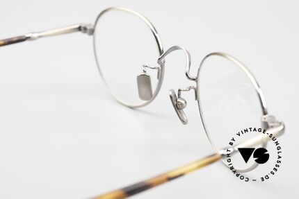 Lunor VA 107 Panto Stil Brille Antik Gold, Größe: medium, Passend für Herren und Damen