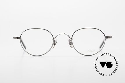 Lunor VA 107 Panto Stil Brille Antik Silber, Lunor ist ehrliches Handwerk mit Liebe zum Detail, Passend für Herren und Damen