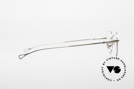 Lunor V 107 Runde Panto Brille Antik Gold, ungetragen (wie alle unsere Lunor Brillenklassiker), Passend für Herren und Damen