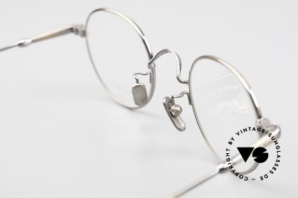 Lunor V 107 Runde Panto Brille Antik Gold, Größe: medium, Passend für Herren und Damen