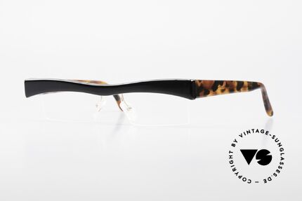 Design Maske Berlin Hamma Kunstvolle Vintage Brille 90er, ungetragenes, flippiges Einzelstück für Maske-Kenner, Passend für Herren