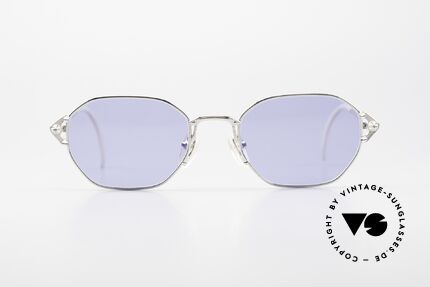Jean Paul Gaultier 55-6106 Rare 90er Designer Sonnenbrille, leichtes Gestell mit großartigen Details (Bügelansatz), Passend für Herren und Damen