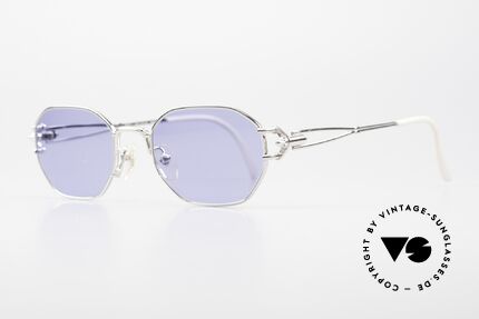 Jean Paul Gaultier 55-6106 Rare 90er Designer Sonnenbrille, technische / mechanische Komponenten (typisch J.P.G), Passend für Herren und Damen